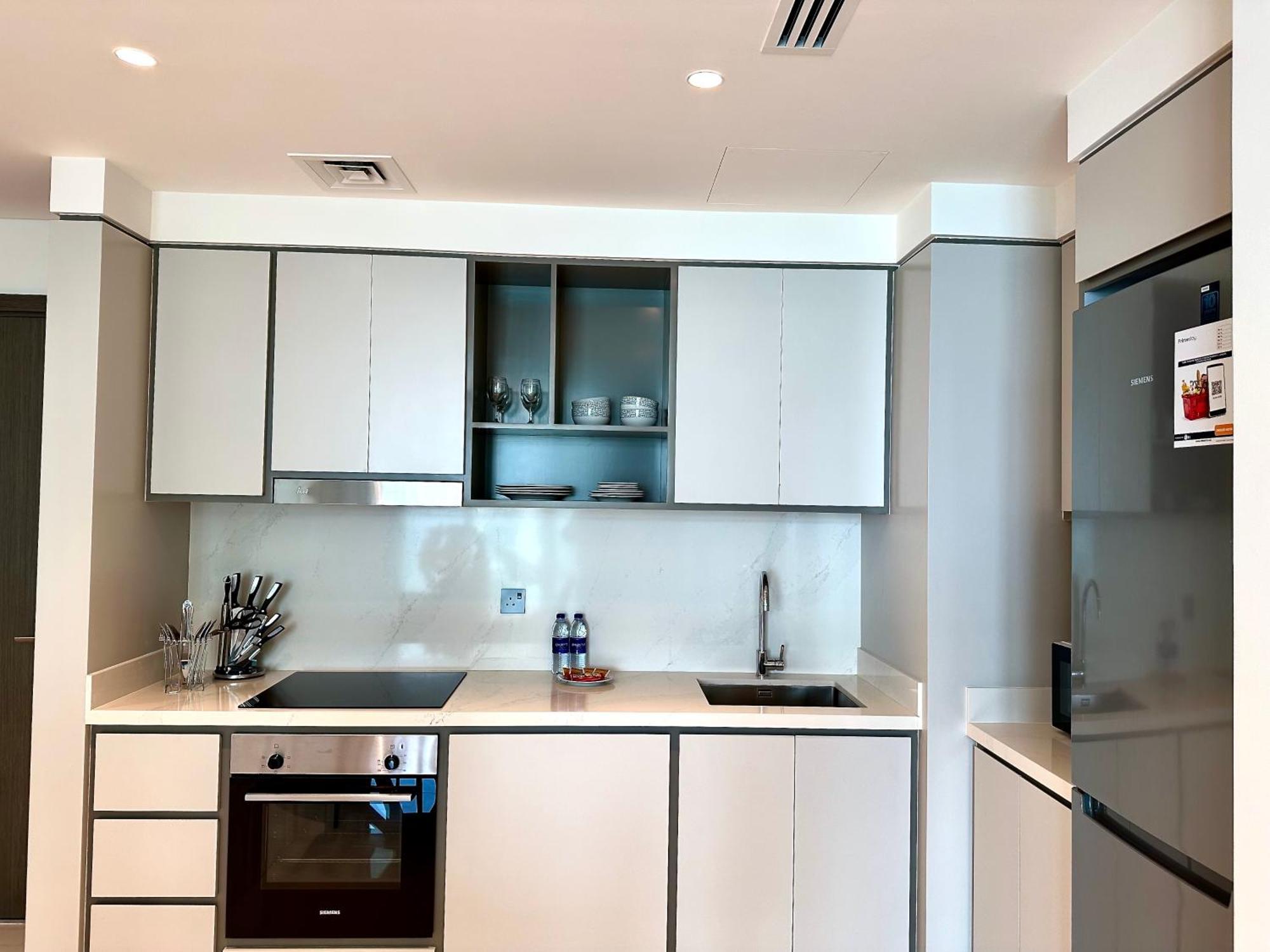 דירות דובאי Lux Bnb I Sun Rise Bay I Palm & Sea View מראה חיצוני תמונה