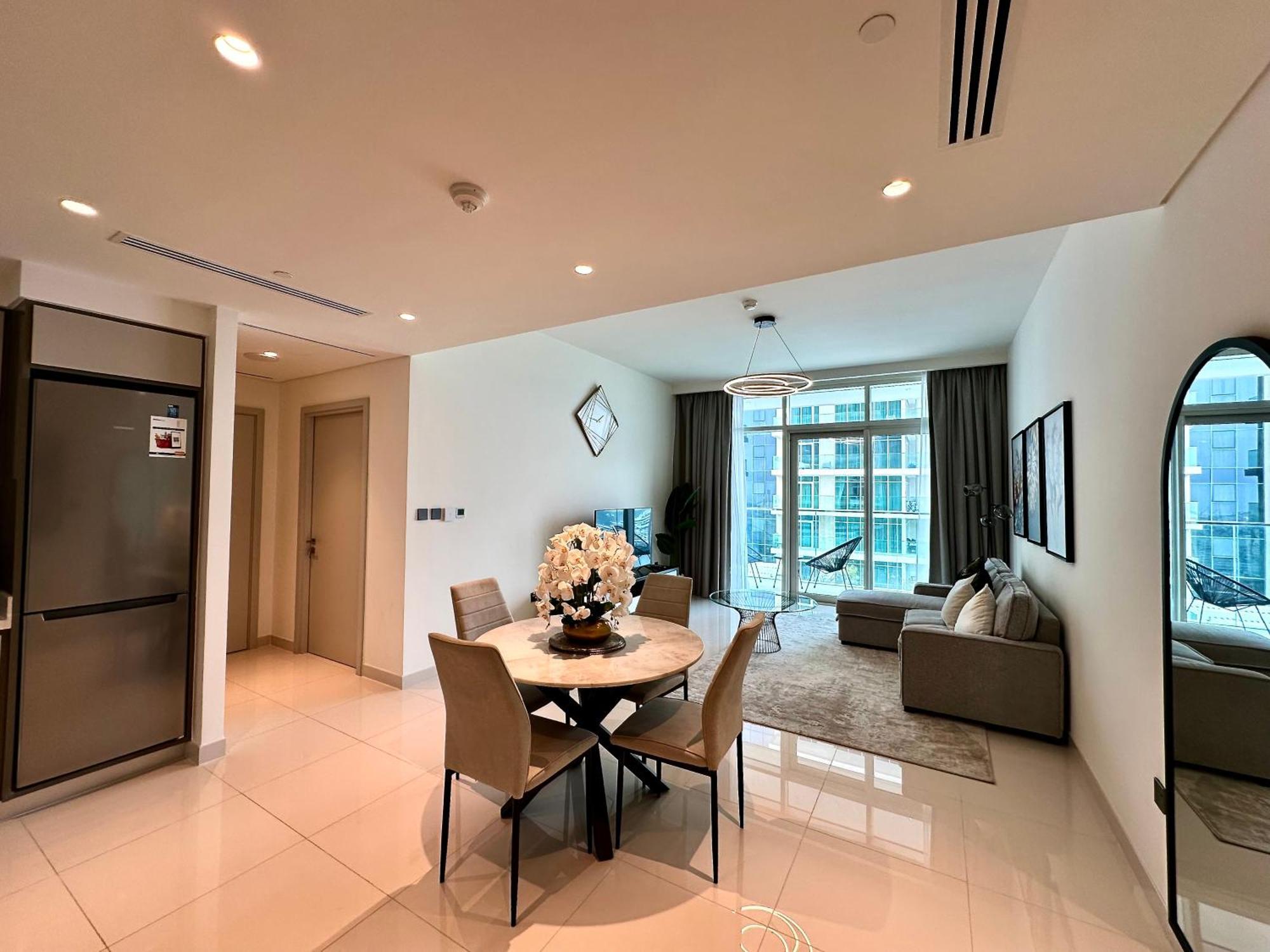 דירות דובאי Lux Bnb I Sun Rise Bay I Palm & Sea View מראה חיצוני תמונה